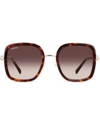 Lancel - Lunettes De Soleil Tess - Lyst