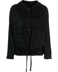 Transit - Layered Hooded Jacket - Lyst