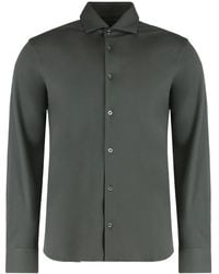 Moorer - Sorrento-Pd Buttoned Shirt - Lyst