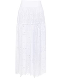 Ermanno Scervino - Rok Met Broderie Anglaise - Lyst