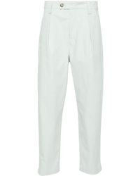 A.P.C. - Dart-detailed Tapered Trousers - Lyst