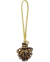 Miu Miu - Portachiavi Radica Ananas U Woven Tassel Keyring - Lyst