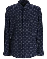 BOSS - Patterned Long-Sleeved Shirt - Lyst