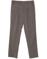 Hevò - Torrecanne Pleated Trousers - Lyst