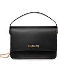 Blauer - Logo-Plaque Chain-Strap Shoulder Bag - Lyst