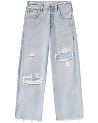 Citizens of Humanity - Distressed Raw-Cut Jeans - Lyst