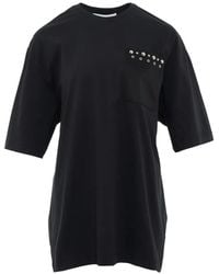 3.1 Phillip Lim - Stud-Embellished Pocket T-Shirt - Lyst