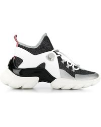 Moncler Panelled High-top Sneakers - Multicolour