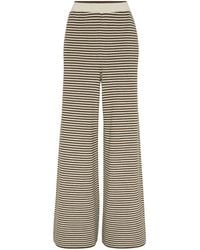 Brunello Cucinelli - Cotton Track Trousers - Lyst
