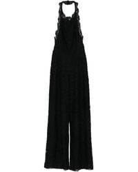 Ermanno Scervino - Neckholder-Jumpsuit aus Spitze - Lyst