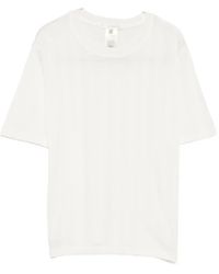 The Row - Etina Ribbed Short-Sleeve T-Shirt - Lyst
