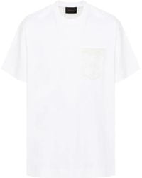 Simone Rocha - Sheer Lace-Panel T-Shirt - Lyst
