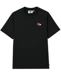 Chocoolate - Heart-Appliqué T-Shirt - Lyst