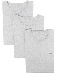 Paul Smith - 3 Pack Cotton T-Shirt - Lyst