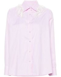 Loulou - Camicia A Righe - Lyst