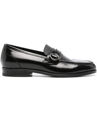 Tagliatore - Buckled Leather Loafers - Lyst