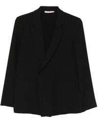 Pennyblack - Double-Breasted Notched-Lapels Blazer - Lyst
