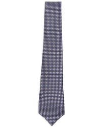 Kiton - Geometric-Print Silk Tie - Lyst