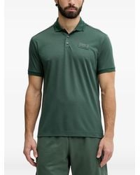 EA7 - Logo-Patch Short-Sleeve Polo Shirt - Lyst