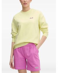 Jack Wolfskin - Celebrate The Paw Logo-Print Sweatshirt - Lyst