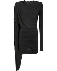 ANDAMANE - Drapiertes Xenia Minikleid Mit Raffungen - Lyst