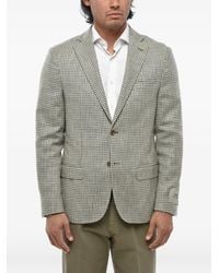 Corneliani - Houndstooth Single-Breasted Blazer - Lyst