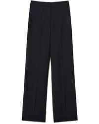Twinset - Broek Met Wijde Pijpen En Zijzak - Lyst