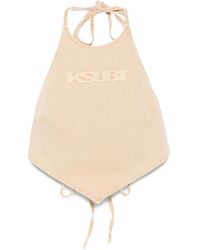 Ksubi - Bolt Neckholder-Top mit Schnürung - Lyst
