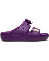 Crocs™ - X Mcdonalds Grimace Cozzzy Sandals - Lyst