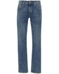 Dondup - Five-Pocket-Jeans Mit Logo - Lyst