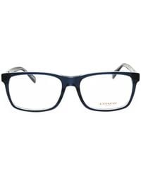 COACH - Brille Mit Eckigem Gestell - Lyst