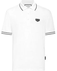 Philipp Plein - Jacquard Polo T-Shirt Monogram - Lyst