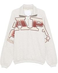 Napapijri - Collared Sweatshirt - Lyst