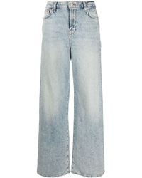 7 For All Mankind - Dirty Light Blue "scout" Jeans - Lyst