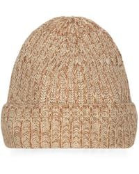 Malo - Ribbed-Knit Cashmere Beanie Hat - Lyst