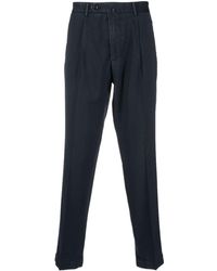 Dell'Oglio - Pantalones de vestir ajustados - Lyst