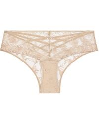 Aubade - Magnetic Spell Embroidered Briefs - Lyst