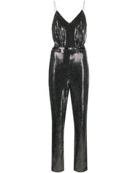 Maje - Sleeveless Sequinned Jumpsuit - Lyst