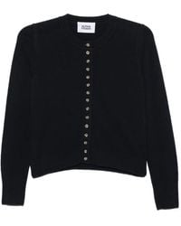 Alpha Studio - Pull Boutonné À Col Rond - Lyst