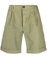 Fay - Chino-Shorts mit Logo-Patch - Lyst
