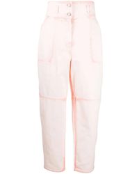 Alberta Ferretti - Sorbet Sky Dye Five-Pocket Trousers - Lyst