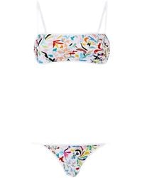 Missoni - Bikini Con Estampado Floral - Lyst