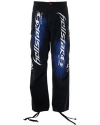 HELLSTAR - Spray-Paint Cargo Pants - Lyst