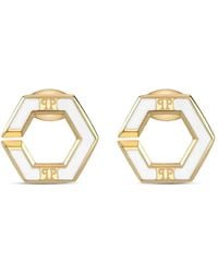 Philipp Plein - Plein Legacy Goldohrringe Mit Kristallen - Lyst