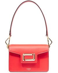 Lancel - Leather Mini Flap Bag - Lyst