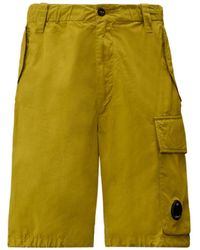 C.P. Company - Lens-Detail Cargo Shorts - Lyst