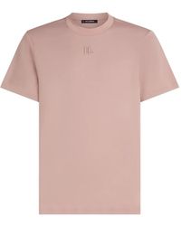 KARL LAGERFELD - Monogram Modal Blend T-Shirt - Lyst