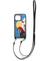 Prada - Coque D'Iphone 16 Pro Max À Broderies - Lyst