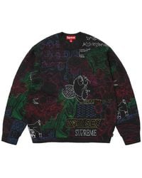 Supreme - Embroidered Sweater - Lyst