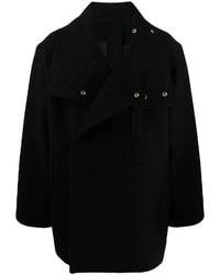 Rick Owens - Double-Breasted Coats - Lyst